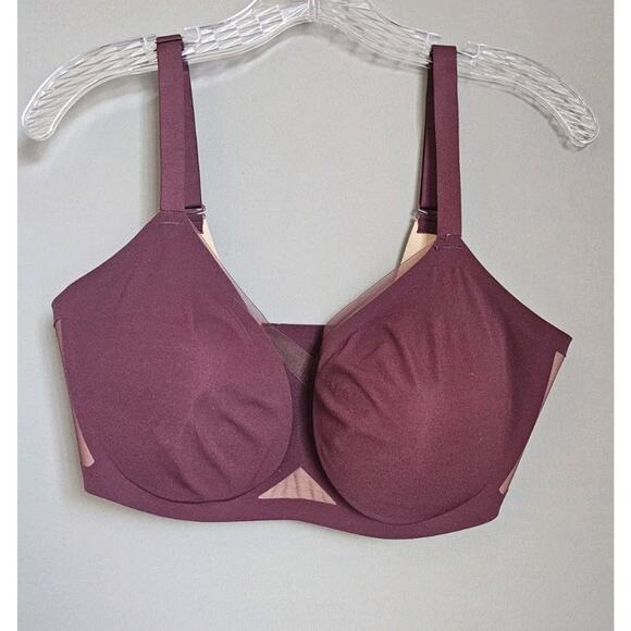 HoneyLove Crossover Wireless Seamless Support Comfort Bra Size 1XL 40C/D - Picture 1 of 6